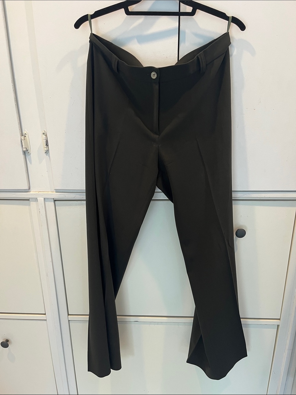 Piazza Sempione Deep Green Olive Trousers sz 44/8